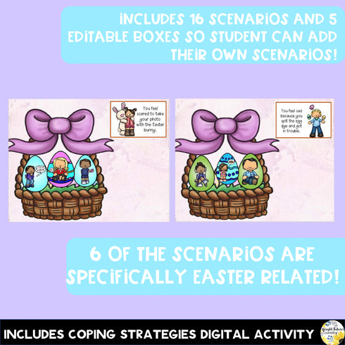 Easter Counseling Activities Bundle - School Counseling Easter Activities
